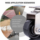 Levelling Castors Stainless Steel 4PCs