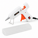 KATSU Tools 20W Electric Hot Glue Gun Melt 12Pcs Glue Sticks 7x150mm 323128