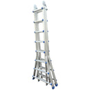 Aluminium Ladder Telescopic Foldable 1.2mm 8 Steps
