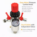 Air Filter Regulator 1/2" | Moisture Trap | Pressure Gauge