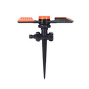 Garden Water Lawn Sprinkler- Swivel- With Spike
