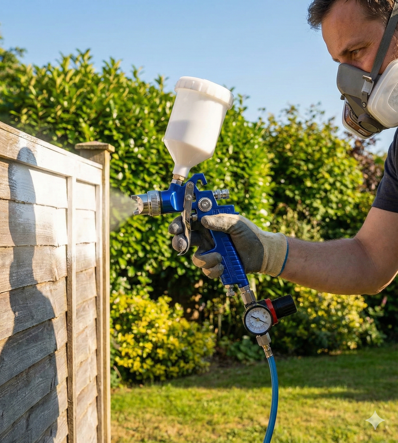 HVLP Paint Spray Gun 2.0mm 600ml – Professional Use