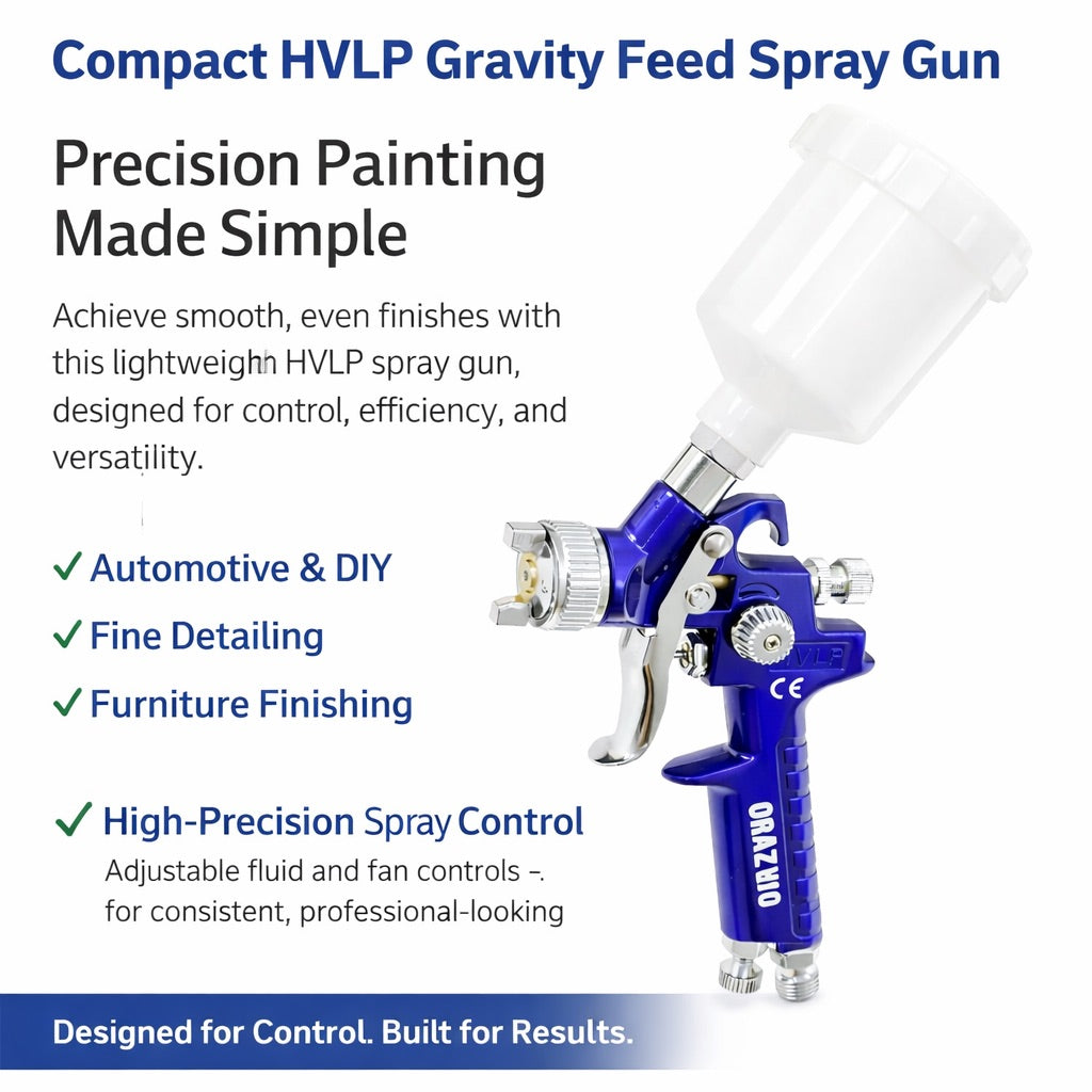 Mini Sprayed Mini Spray Gun 0.5mm – Compact Precision Paint Sprayer