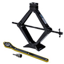 2 Ton Scissor Wind Up Car Lifting Screw Jack With Wrench