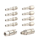 Air Quick Coupler Connector British Type 1/4" BSP 10pcs