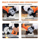 TOPWAY Corded Angle Grinder 115mm 125mm 750W  Cutting Grinding Polishing