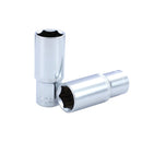 Deep Socket Set 1/2" 14 PCs in Steel Case CR-V