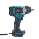 FIT-BAT 21V Brushless Cordless Impact Wrench 1/2 Inch 550Nm Max Torque with Carrying Pouch and 2 Adaptors - No Battery