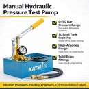 KATSU Hydraulic Pressure Test Pump | 50 Bar | 5L Tank