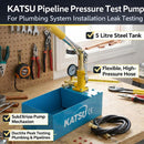 KATSU Pipeline Pressure Tester | 50 Bar | Manual Hand Pump