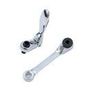 Short Ratchet Handle Set 2PCs 1/4"