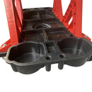 Garage Working Stool W Wheels Plastic Blue TC0617