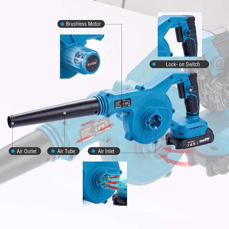 FIT-BAT Air Blower Brushless With 2.0 Battery