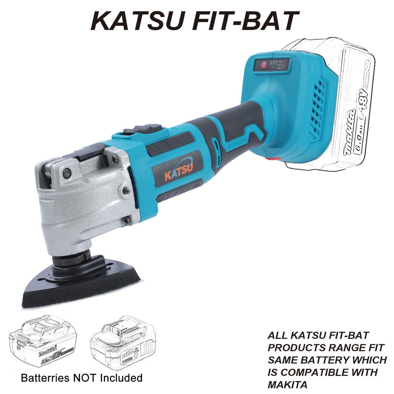 FIT-BAT Cordless Oscillating Saw w 5 accessories No Battery