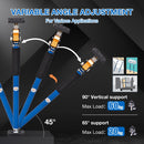 Telescopic Support Rod 60KG 60-100cm 2PCs