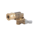 Pivoting Coupler for Pressure Washer Tips, 1/4 Inch