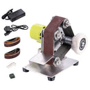 TOPWAY Electric Mini Belt Sander 7 Speed Bench Grinder 20 Belts Metal 101100