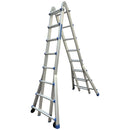 Aluminium Ladder Telescopic Foldable 1.2mm 8 Steps