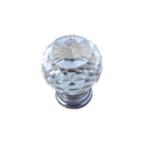 Drawer Knob Crystal 30mm Clear