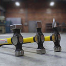 TOPWAY Auto Body Hammer & Dolly Set – Heat Treated Steel Dent Repair 7pc