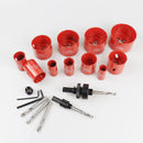 Bi-Metal Hole Saw Set 19PCs 19-68mm
