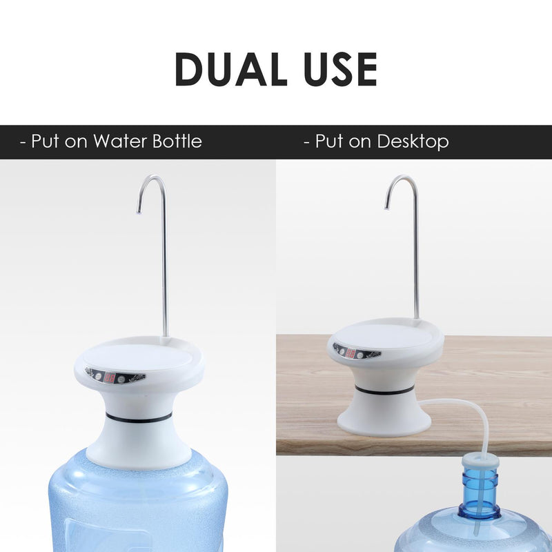 Water Bottle Pump Cup Holding Table