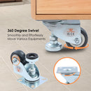 Swivel Leveling Castor 4PCs 50mm 2" - Black