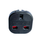 UK to Euro Plug Adaptor 10PCs Pack (black)