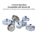 Oil Filter Wrench Set