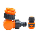 Garden Water Hose Connector Swivel Flexible 1/2"-3/4" Hose