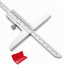 KATSU Depth Gauge Vernier Caliper 200mm | 0.02mm Accuracy
