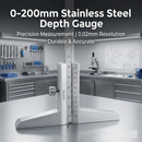 KATSU Depth Gauge Vernier Caliper 200mm | 0.02mm Accuracy