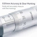 TOPWAY External Micrometer 0-25mm | Carbide Anvil