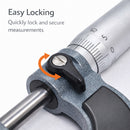 TOPWAY External Micrometer 0-25mm | Carbide Anvil