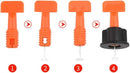 Tile Leveling System 1000pcs Pack Reusable Tile