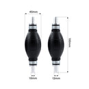 Rubber Hand Pump 2PCs 10/12mm