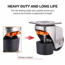 Levelling Castors Stainless Steel 4PCs