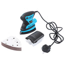KATSU 200W Electric Palm Sander with Dust Collector and 20 Pads