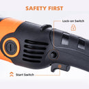 TOPWAY Corded Angle Grinder 115mm 125mm 750W  Cutting Grinding Polishing