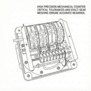Aim Tools Fuel Flow Meter 1” 19–76L/min – Mechanical Fuel Measurement