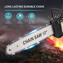 FIT-BAT Chainsaw 12" 2 Chains & Oil Pump With Battery 4.0Ah