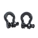 Tow Shackle 3/4 Inch With Rubber Sleeve 2PCs/pack