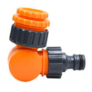 Garden Water Hose Connector Swivel Flexible 1/2"-3/4" Hose
