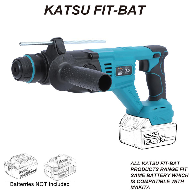 FIT-BAT SDS Hammer Drill 28mm D-Handle, No Battery, BMC