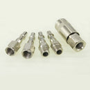 Air Quick Coupler Connector British Type 1/4" BSP 5pcs