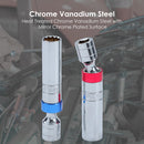 2Pcs Thin Wall Spark Plug Socket 3/8 Color Coded