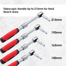 Extendable Wrench Socket 50PCs Set 1/4 2-24NM