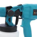 FIT-BAT Cordless Budget Spray Gun W Battery 1500MA with 5 Nozzles