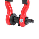 Tow Shackle 3/4 Inch With Rubber Sleeve 2PCs/pack