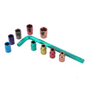 Socket Set 1/2 Inch 10PC Coloured 8/10/12/13/14/15/17/19/22 CR-V